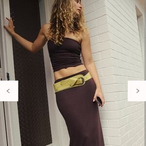 FP Movement by Free People Brown Maxi Dress